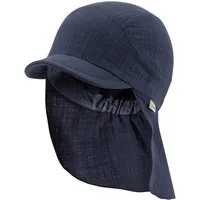 Sterntaler® Schirmmütze Schirmmütze mit Nackenschutz uni (1-St)