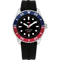 Tommy Hilfiger Quarzuhr KIDS 1720046, Armbanduhr, Kinderuhr, analog, Silikonarmband, Geschenkidee