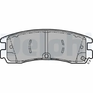 Delphi Bremsbel?ge hinten Cadillac Chevrolet Opel