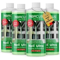 ABACUS Nell Ultra Algenentferner, Grünbelagentferner, Flechtenentferner Grünbelagentferner (Bekannt aus QVC, [- Ergiebiges Konzentrat Selbsttätig mit Langzeitschutz)