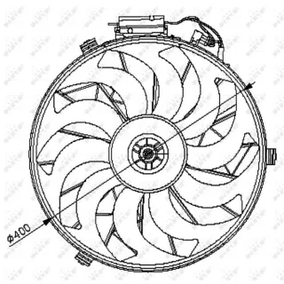 NRF K?hlerl?fter BMW 3er 5er 7er 8er