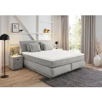 Jockenhöfer Gruppe Boxspringbett "Carla", wahlweise mit oder ohne Bettkasten, inkl. 4 Kissen, erhältlich in den Breiten 160 & 180cm