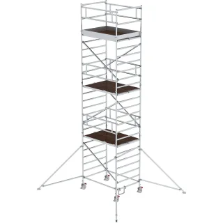 Munk Rollgerüst 1,35 x 1,80 m mit Ausleger & Doppel-Plattform - 167636