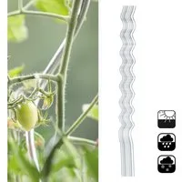 Kubus Kräuterspirale Tomatenspiralstäbe, Pflanzstab (20 St), Voll verzinkt