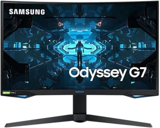 Samsung Odyssey G7 G73T / G74T / G75T (2021) [27'' Curved WQHD VA 240Hz HDMI 2x DisplayPort 1ms Reaktionszeit] schwarz