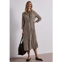 STREET ONE Midikleid gemustert, figurumspielend