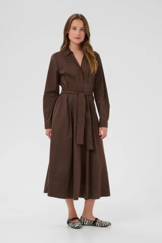 Kleid CUelna Feminine brown