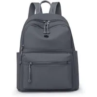 Zaewry Rucksack Damen Wasserdichte Nylon Casual Schultasche Daypack