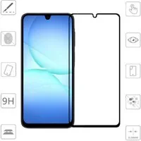 Wigento Handyhülle Für Samsung Galaxy A17 5G / 4G 1x 3D Premium Full 9H 0,3mm Hart Glas, 3D Full Display Schutz Glas