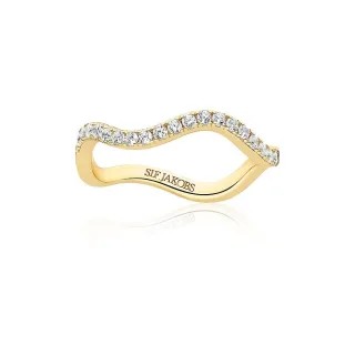 Sif Jakobs Jewellery Damenring SJ-R3869-CZ-YG-54