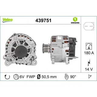 Valeo Lichtmaschine Skoda VW