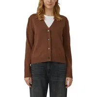s.Oliver Strickjacke mit V-Ausschnitt und Knopfleiste