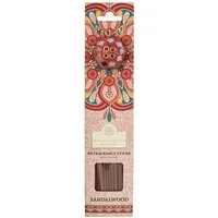 Marrakesch Orient & Mediterran Interior Räucherstäbchen Indische Räucherstäbchen Sandelholz modern aus Naturmaterial 26 cm (1-St), Handarbeit