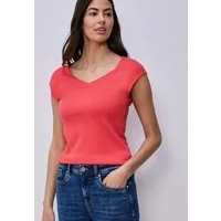 STREET ONE T-Shirt mit Doppelfront