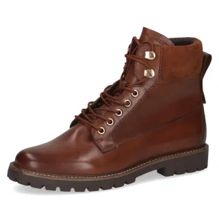 CAPRICE - Da.-Stiefel cognac comb - Gr. - 37