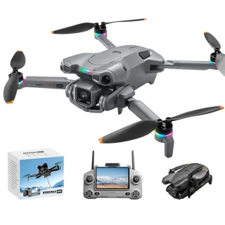 XKJ K900 MAX GPS 5G WiFi FPV with 4.5inch LCD Screen Controller 720P HD Dual Camera Servo Gimbal 360° Obstacle Avoidance