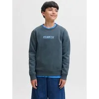Jack & Jones Junior Sweatshirt JJMUNK SWEAT CREW NECK SN JNR Materialmix, regular fit
