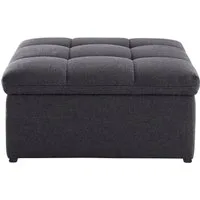 DOMO collection Sitzhocker Lagoa moderne Steppung im Sitz, elegant und zeitlos, B/T 87/87cm, in großer Farbauswahl