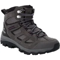 Jack Wolfskin Vojo 3 Texapore Mid (wasserdicht, atmungsaktiv) dunkelgrau/pink Damen Wanderschuh