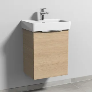 Sanipa 3way Waschtischunterbau zu Laufen Pro S Waschtisch mit 1 Tür, Eiche-Nordic UM78448