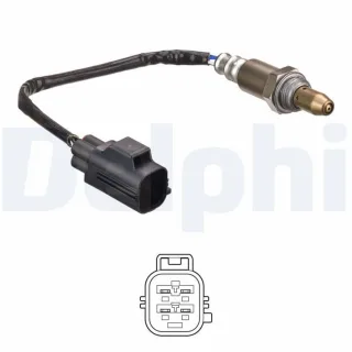 Delphi Lambdasonde nach Katalysator Volvo S90 V40 V60 V90 Xc60 Xc90