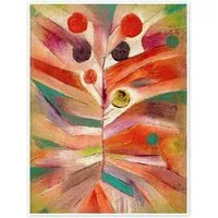 Posterlounge Wandbild Federpflanze, Paul Klee, erhältlich als Poster, Leinwandbild, Wandsticker oder Acrylglasbild