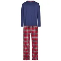 Phil & Co. Pyjama Flanell (2 tlg) Schlafanzug, Pyjama Set, Nachtwäsche