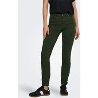 ONLY Cargohose ONLMISSOURI REG ANK CARGO PNT NOOS mit Stretchsäumen
