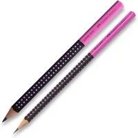 Faber-Castell Bleistift FABER-CASTELL Bleistift GRIP 2001 mit JUMBO GRIP Härtegrad HB PINK Set