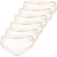 sloggi Hipster 6er Pack ZERO Microfibre 2.0 (Spar-Set, 6-St) Hipster - Nahtlos - Kein Abzeichnen unter Kleidung, Weich und leicht
