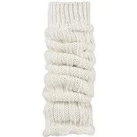 HomeOfSocks Beinstulpen Alpaka Stulpen Damen aus Wolle Grobstrick Leg Warmer Hoher Tragekomfort dank Gummibund Höhe verstellbar