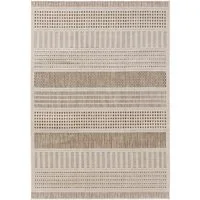 Interiyou Outdoorteppich Kano, Rechteckig, Höhe: 5 mm, Teppich für draußen, Garten, Terrasse, Küchenteppich, Wetterfest