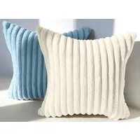 Amilian Kissenbezüge 2er Set - Dekokissenbezug - Kissenhüllen - Zierkissenbezüge, (2 Stück), (40x40 cm) Kissenbezug für Sofa, Dekokissen, Kissen, Zierkissen