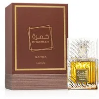 Lattafa Eau de Parfum Lattafa Khamrah Qahwa & Dukhan EDP Unisex 3.4 Fl oz, Arabische Duft, Vielschichtige Duftnoten, Luxuriös, Langanhaltend