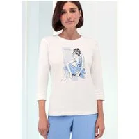 bianca Print-Shirt DINI mit coolem grafischen Mode-Print