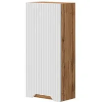 Vicco Hängeschrank Lotta, Eiche/weiß gestreift, 20 x 72.6 cm (1-St)