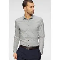 OLYMP Businesshemd No. Six 24/Seven super slim in bequemer Jersey-Qualität
