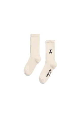Armedangels - SAAMUS BOLD oatmilk-black - Gr. - 38