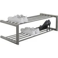 Spinder Design Schuhregal, Edelmetall, Edelstahl