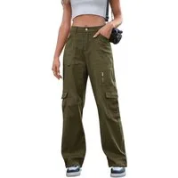 IVIR Cargohose Damen Arbeitshose Damen Hohe Taille mit 7 Taschen (1-tlg)