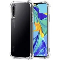 CoolGadget Handyhülle Anti Shock Rugged Case für Huawei P30 6,1 Zoll, Slim Cover mit Kantenschutz Schutzhülle für P30 Hülle Transparent
