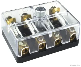 HERTH&BUSS Sicherungsdose 4-polig, 8A transparent - 50300414