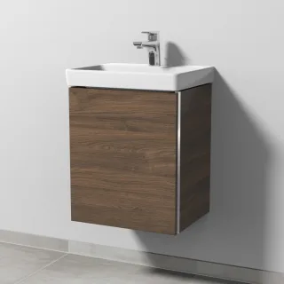 Sanipa 3way Waschtischunterbau zu Villeroy & Boch Avento Waschtisch mit 1 Tür, Eiche-Arizona BR61880