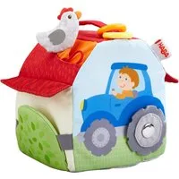 Haba Motorikwürfel Spielwürfel, Bauernhof, aus Stoff