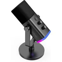 FIFINE Mikrofon XLR Mikrofon Dynamisch für Streaming Podcast Studio, USB Microphone, mit Stummschalttaste, für Gaming PC PS4/5 Mac Mixer Soundkarten