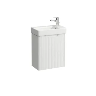 LAUFEN Möbel-Set PRO S SET JUNA 280x480x607 Hl re m.Ül 1 Tür m. Griffm. we/we matt, H8659672601041 H8659672601041