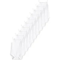 Next Body Babybodys mit dünnen Trägern im 10er-Pack (10-tlg)