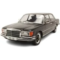 MCG Modellauto Mercedes S-Klasse W116 1972 schwarz, Maßstab 1:18