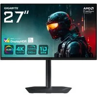 Gigabyte MO27U2 OLED-Monitor (67,7 cm/27 ", 3840 x 2160 px, UHD, 0,03 ms Reaktionszeit, 240 Hz, QD-OLED, dreh-, neig-,schwenk-, höhenverstellbar, Lautsprecher)