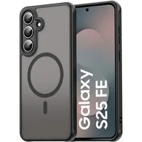 CoolGadget Handyhülle Magnet-Hülle für Samsung Galaxy S25 FE Schutzhülle magnetisch 6,7 Zoll, Hülle Matt Stoßfest kompatibel mit QI-Laden Zubehör Kameraschutz Case